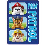 Paw Patrol Fleece Deken - Pups Fleecedeken / Plaid, Kinderen en Baby's, Kinderkamer | Beddengoed, Nieuw, Blauw, Deken of Dekbed