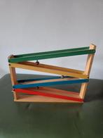 Vintage Houten Knikkerbaan, Kinderen en Baby's, Speelgoed | Houten speelgoed, Ophalen of Verzenden