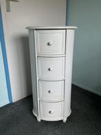 Schattig wit houten ladekastje, Ophalen, Minder dan 50 cm, Gebruikt, Minder dan 25 cm