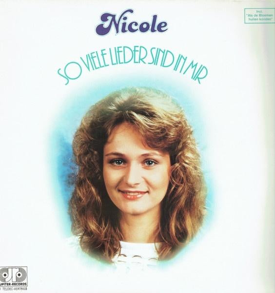 Nicole – So Viele Lieder Sind In Mir  LP  Nieuw  Ongebruikt, Ophalen of Verzenden, Nieuw in verpakking, Overige formaten