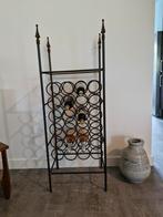 gietijzeren wijnrek, Huis en Inrichting, Woonaccessoires | Wijnrekken, Ophalen of Verzenden, Zo goed als nieuw, Metaal, 75 cm of meer