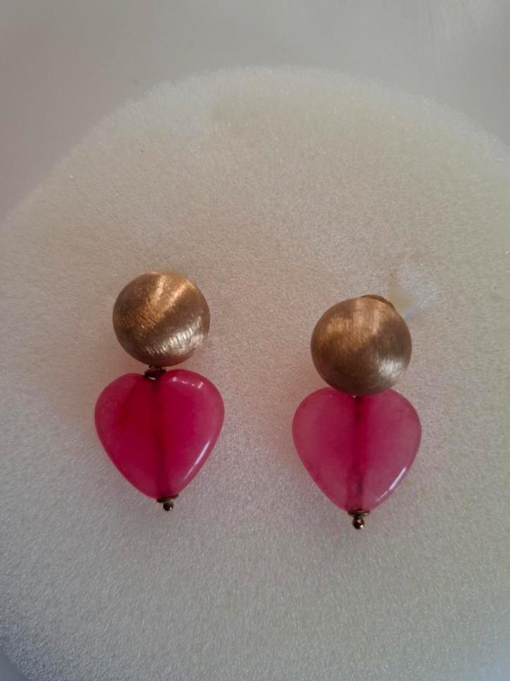 Nieuwe Lott Gioielli Oorbellen - Discontinued!, Sieraden, Tassen en Uiterlijk, Oorbellen, Nieuw, Knopjes of Stekers, Goud, Roze