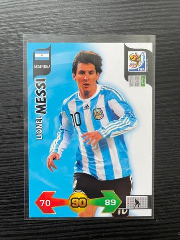 Panini Adrenalyn XL World Cup 2010 Messi beschikbaar voor biedingen