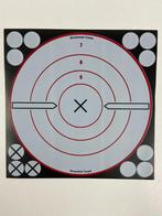Shoot-N-C 8" WT/BK X-Bull's-Eye Target 6 pack, Ophalen of Verzenden, Nieuw