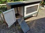 Konijnenhok, Dieren en Toebehoren, Ophalen, 110 cm of meer, Zo goed als nieuw, 90 cm of meer