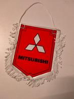 Mitsubishi rode logo vintage auto vaantje logo merk vaan, Verzamelen, Automerken, Motoren en Formule 1, Gebruikt, Ophalen of Verzenden