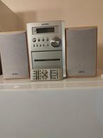Te koop sharp Stereo set cd speler radio cassette deck, Ophalen, Zo goed als nieuw, Sharp