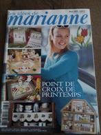 3 marianne borduurbladeren, Ophalen of Verzenden, Zo goed als nieuw, Handborduren, Patroon