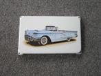 FORD THUNDERBIRD EMAILLE RECLAMEBORD, Ophalen, Gebruikt, Reclamebord