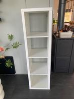 Witte IKEA Kallax kast met 4 vakken, Huis en Inrichting, Ophalen, Gebruikt