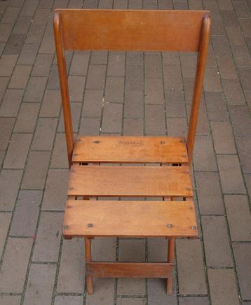 Inklapbaar/Opvouwbaar stoeltje merk "Naether" (1920)