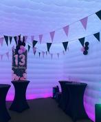 Luxe witte Opblaasbare Partytent Huren 6x6, Tuin en Terras, Partytenten, Partytent, Zo goed als nieuw, 4 tot 6 meter, 5 tot 8 meter