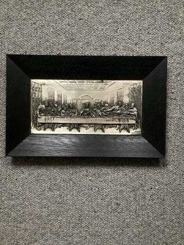Het Laatste Avondmaal - metaalreliëf naar Leonardo da Vinci beschikbaar voor biedingen