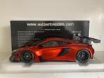 McLaren 650S GT3 2017 Vulcano orange 1:18 (nieuw), Hobby en Vrije tijd, Modelauto's | 1:18, Nieuw, Auto, Autoart, Verzenden