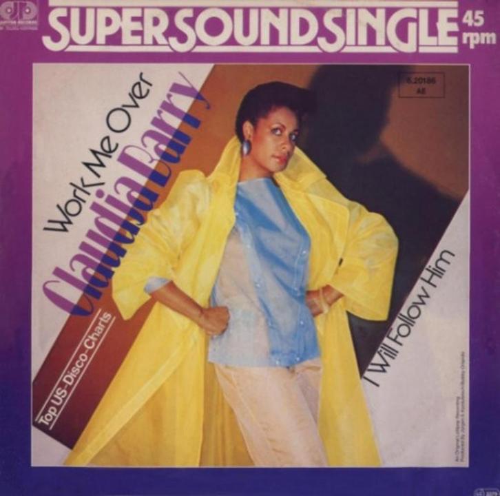 Claudja Barry - Work Me Over (Maxi Single), Cd's en Dvd's, Vinyl Singles, Gebruikt, Maxi-single, Pop, 12 inch, Ophalen of Verzenden