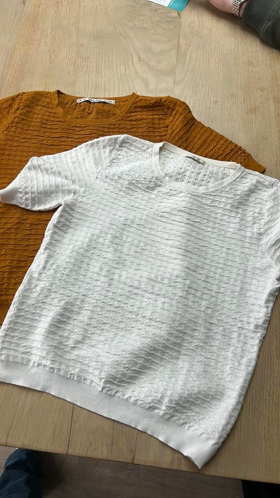 Vanilia 38 short top 2x, Kleding | Dames, Tops, Ophalen of Verzenden, Zo goed als nieuw, Maat 38/40 (M), Korte mouw