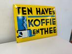 Ten Have koffie en thee reclamebord, Reclamebord, Gebruikt, Ophalen of Verzenden