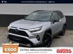 Toyota RAV4 2.5 Hybrid AWD Bi-tone Trekhaak, stoel- & stuurv, Automaat, Stof, Gebruikt, Euro 6