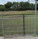 Hekwerk grijs, Tuin en Terras, Tuinhekken en Hekwerk, Ophalen, Zo goed als nieuw, IJzer