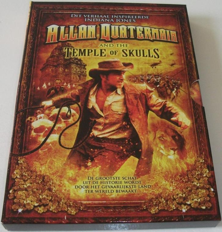 Dvd *** ALLAN QUATERMAIN *** And the Temple of Skulls, Cd's en Dvd's, Dvd's | Avontuur, Zo goed als nieuw, Vanaf 12 jaar, Ophalen of Verzenden