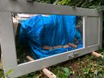 Witte buiten deur 2105x925 mm din rechtsdr. 3puntssluiting, Doe-het-zelf en Verbouw, Deuren en Horren, Ophalen, 80 tot 100 cm
