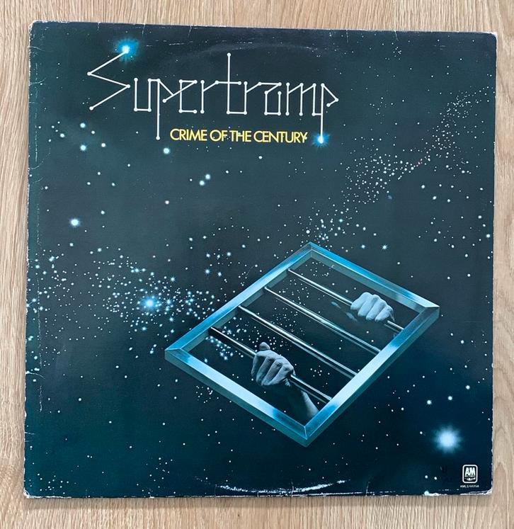 Supertramp - Crime Of The Century LP, Cd's en Dvd's, Vinyl | Pop, Gebruikt, 1960 tot 1980, 12 inch, Ophalen of Verzenden