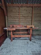 originele houten werkbank, Doe-het-zelf en Verbouw, Werkbanken, Ophalen, Gebruikt