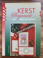 Kerstpergamano. Mooie kerstkaarten maken. Z.g.a.n., Hobby en Vrije tijd, Ophalen of Verzenden, Zo goed als nieuw, Kerst, Overige typen