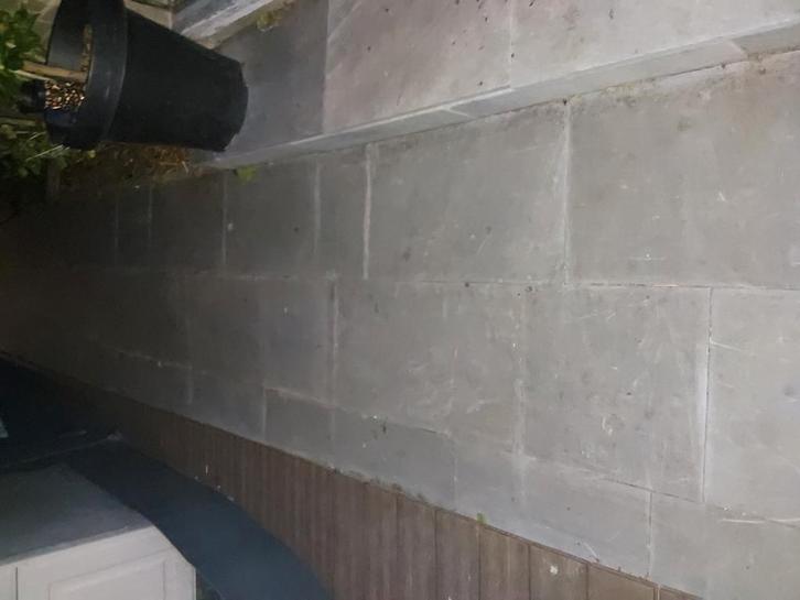 GRATIS natuursteen tegels 65m2, Tuin en Terras, Tegels en Klinkers, Gebruikt, Terrastegels, Natuursteen, 10 m² of meer, Ophalen