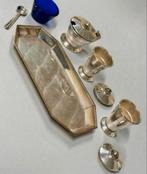 Vintage EPNS Cruet-Set Verzilverde Specerijen potjes 1960, Antiek en Kunst, Ophalen of Verzenden