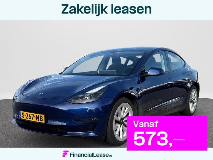 Tesla Model 3 Long Range AWD 75 kWh |, Auto's, Tesla, Bedrijf, Lease, Financial lease, Model 3, ABS, Airbags, Airconditioning