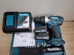 Makita DDF448 schroefboormachine Mbox lader 2 accu's NIEUW, 600 watt of meer, Variabele snelheid, Verzenden, Nieuw