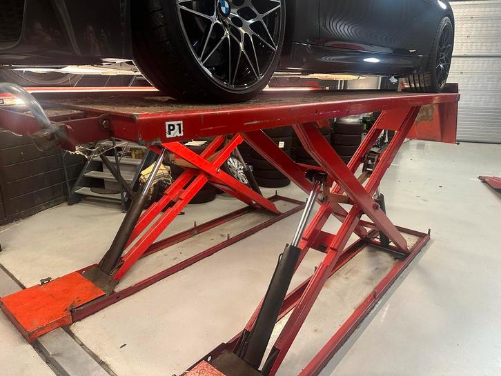 Schaarhefbrug 3000kg Texo, Auto diversen, Autogereedschap, Gebruikt, Ophalen