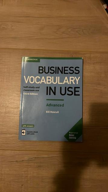 Business Vocabulary in use Bill Mascull 9781316628225