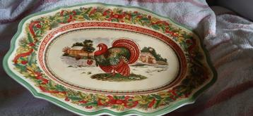 Villeroy en Boch grote serveerschaal Festive Memories beschikbaar voor biedingen