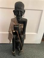 Houten beeld van een Masai man., Ophalen of Verzenden