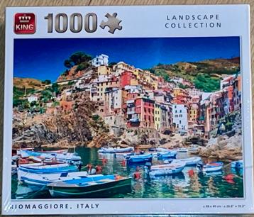 King Puzzel 1000 stukjes - Riomaggiore, Italië beschikbaar voor biedingen