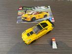 Lego Speed Champions 75870 Chevrolet Corvette C06, Kinderen en Baby's, Speelgoed | Duplo en Lego, Complete set, Gebruikt, Ophalen of Verzenden