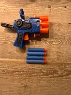 Blauw speelgoed geweer met pijltjes, Ophalen of Verzenden, Zo goed als nieuw