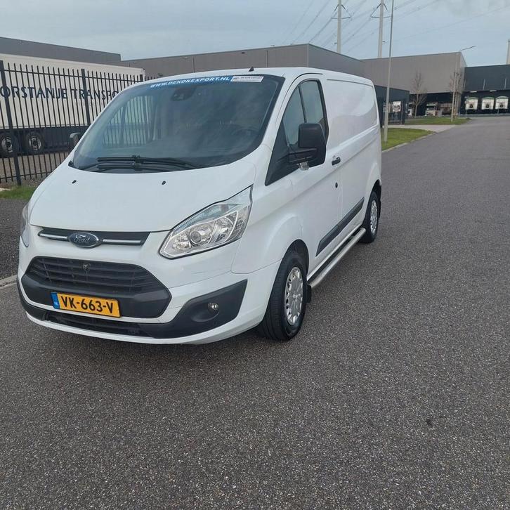 Ford Transit Custom 2.2 TDCI - 2014 - Airco, Auto's, Bestelauto's, Particulier, Ford, Diesel, Euro 5, Handgeschakeld, Origineel Nederlands