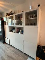 Witte Buffetkast - 4 Delen - Veel Opbergruimte!, Ophalen
