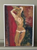 Andre Castinel 1934-2021 / Schilderij Vrouw 1962, Antiek en Kunst, Kunst | Schilderijen | Klassiek, Ophalen of Verzenden