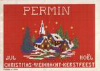 Permin borduurpatronen Kerstfeest, Boeken, Hobby en Vrije tijd, Gelezen, Borduren en Naaien, Ophalen of Verzenden, Permin