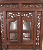 Balinese spiegel met 2 deurtjes, Antiek en Kunst, Antiek | Meubels | Kasten, Ophalen