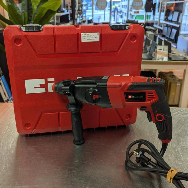 Einhell TC-RH 620 4F Klopboormachine in Koffer, Doe-het-zelf en Verbouw, Gereedschap | Boormachines, Zo goed als nieuw