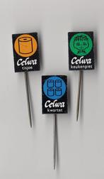 Celwa speldjes, Verzamelen, Speldjes, Pins en Buttons, Gebruikt, Niet vindbaar, Niet vindbaar, Speldje of Pin