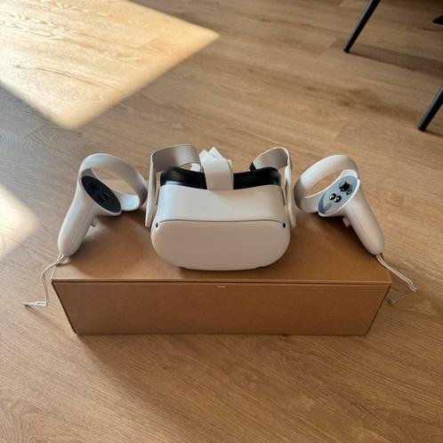Oculus Quest 2 128GB - Weinig Gebruikt!, Spelcomputers en Games, Virtual Reality, Zo goed als nieuw, Pc, VR-bril, Ophalen of Verzenden