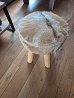Bijzetkrukje riviera maison, Ophalen, Zo goed als nieuw, Hout