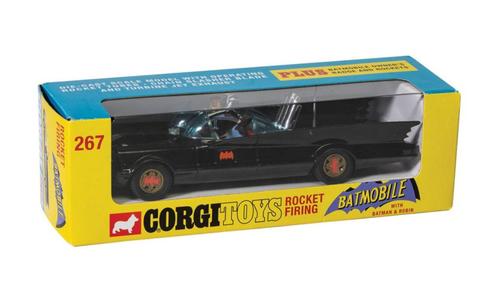 Batmobile in blisterdoos incl. trekhaak Corgi NEW 1:46 # 267, Hobby en Vrije tijd, Modelauto's | 1:43, Nieuw, Auto, Corgi, Verzenden