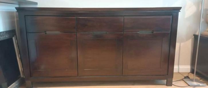 Kast/ dressoir/ decoratie/ Meubilair/ mangohout, Huis en Inrichting, Kasten | Dressoirs, Zo goed als nieuw, 25 tot 50 cm, Ophalen